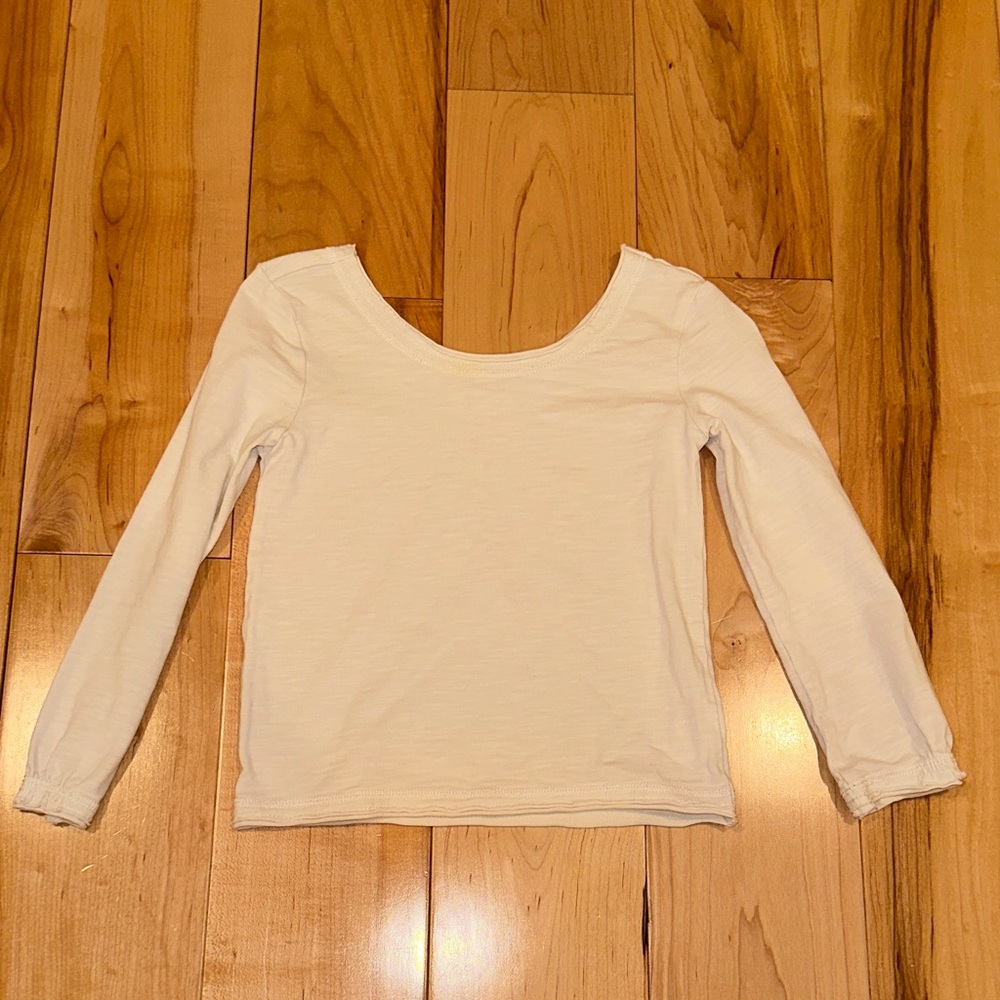 Matilda Jane Cream Long Sleeve Top Joanna Gaines